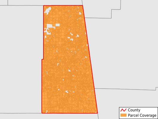 Adair County Oklahoma GIS Parcel Data Download Coverage