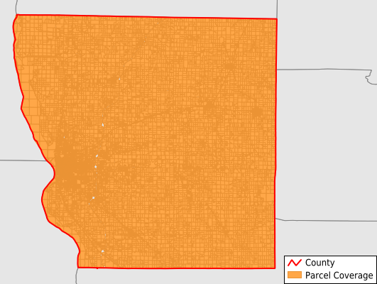 Adams County Illinois GIS Parcel Data Download Coverage