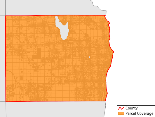 Alcona County Michigan GIS Parcel Data Download Coverage