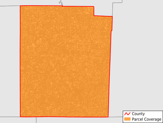 Allegany County New York GIS Parcel Data Download Coverage