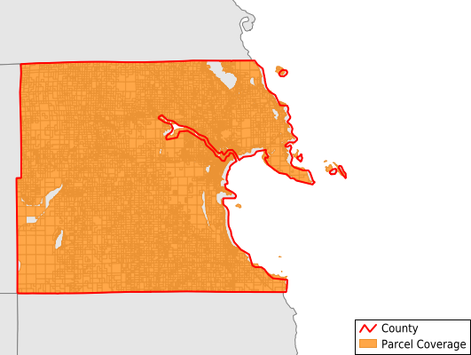 Alpena County Michigan GIS Parcel Data Download Coverage