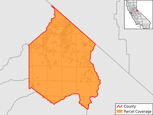 Alpine County California GIS Parcel Data Download Coverage