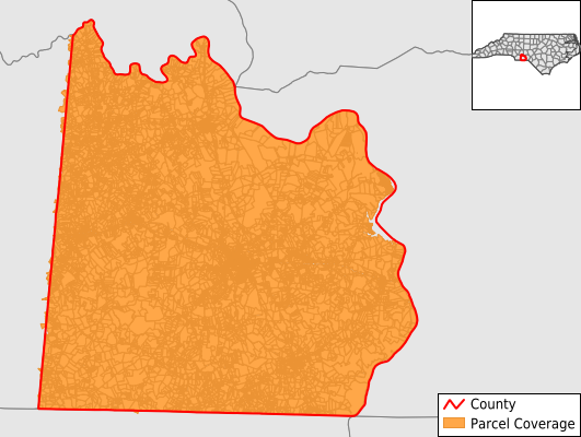 Anson County North Carolina GIS Parcel Data Download Coverage
