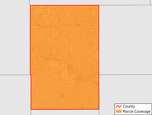 Antelope County Nebraska GIS Parcel Data Download Coverage