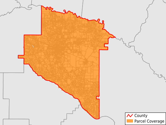 Appling County Georgia GIS Parcel Data Download Coverage
