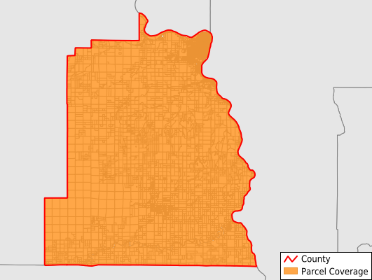 Asotin County Washington GIS Parcel Data Download Coverage