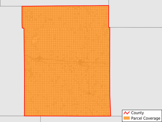 Aurora County South Dakota GIS Parcel Data Download Coverage