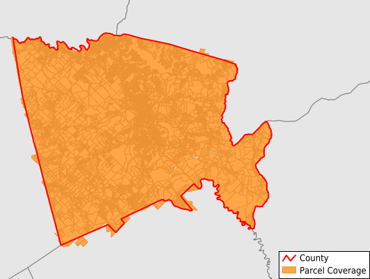 Baldwin County Georgia GIS Parcel Data Download Coverage