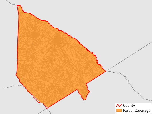 Bamberg County South Carolina GIS Parcel Data Download Coverage