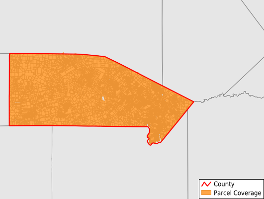 Bandera County Texas GIS Parcel Data Download Coverage
