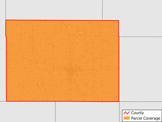 Beadle County South Dakota GIS Parcel Data Download Coverage