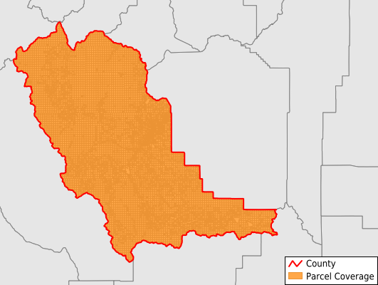 Beaverhead County Montana GIS Parcel Data Download Coverage