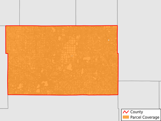 Becker County Minnesota GIS Parcel Data Download Coverage