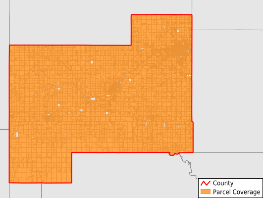 Beckham County Oklahoma GIS Parcel Data Download Coverage