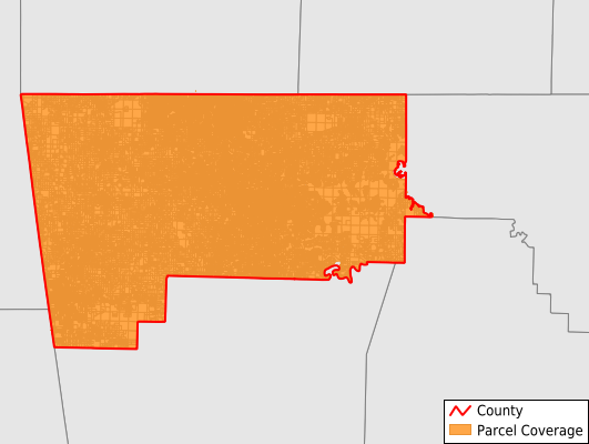 Benton County Arkansas GIS Parcel Data Download Coverage
