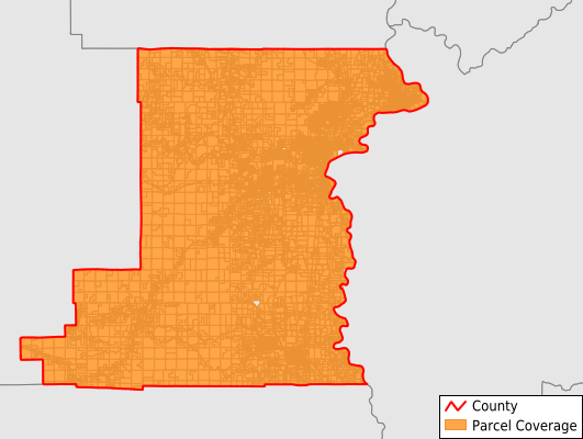 Benton County Oregon GIS Parcel Data Download Coverage