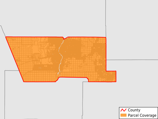 Bernalillo County New Mexico GIS Parcel Data Download Coverage