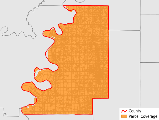 Bolivar County Mississippi GIS Parcel Data Download Coverage