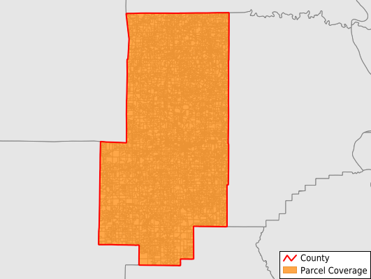 Bollinger County Missouri GIS Parcel Data Download Coverage
