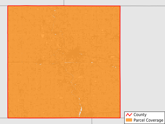 Boone County Iowa GIS Parcel Data Download Coverage