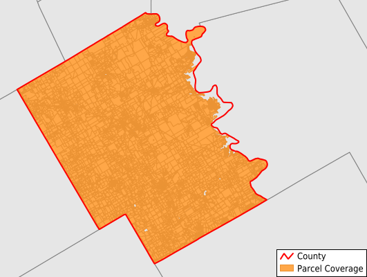 Bosque County Texas GIS Parcel Data Download Coverage