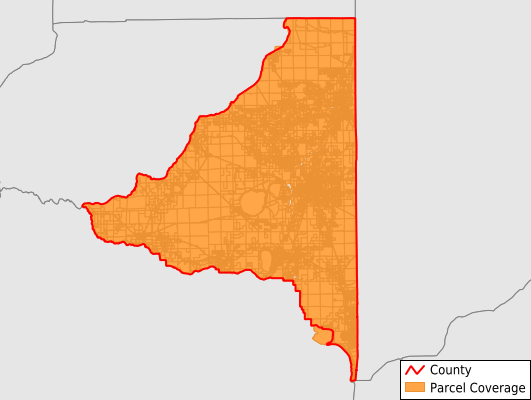 Bradford County Florida GIS Parcel Data Download Coverage
