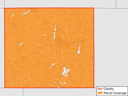 Branch County Michigan GIS Parcel Data Download Coverage