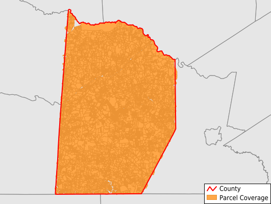 Brunswick County Virginia GIS Parcel Data Download Coverage