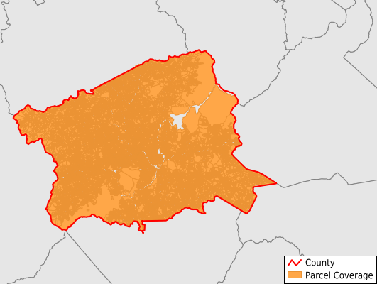 Buncombe County North Carolina GIS Parcel Data Download Coverage
