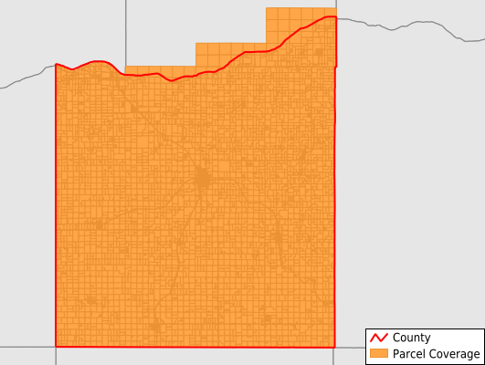 Butler County Nebraska GIS Parcel Data Download Coverage