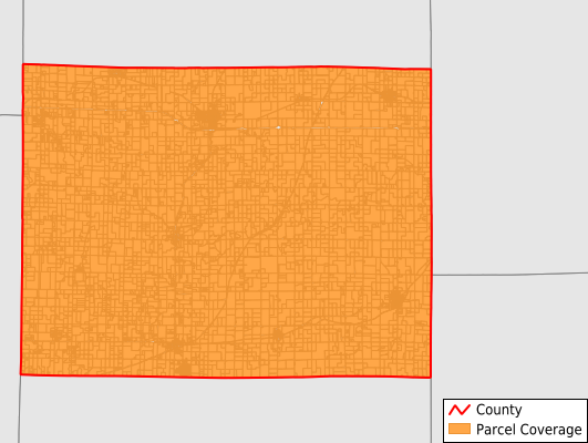 Caldwell County Missouri GIS Parcel Data Download Coverage