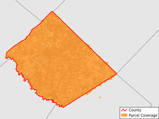 Caldwell County Texas GIS Parcel Data Download Coverage