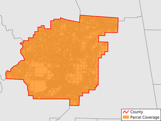 Calhoun County Alabama GIS Parcel Data Download Coverage