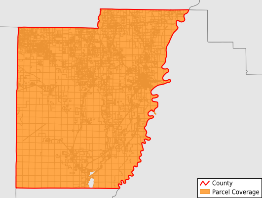 Calhoun County Florida GIS Parcel Data Download Coverage