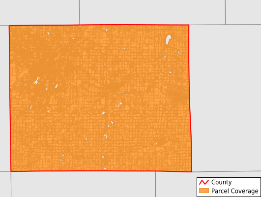 Calhoun County Michigan GIS Parcel Data Download Coverage