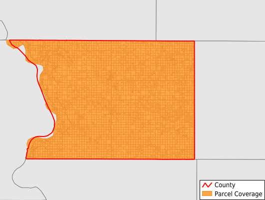 Campbell County South Dakota GIS Parcel Data Download Coverage