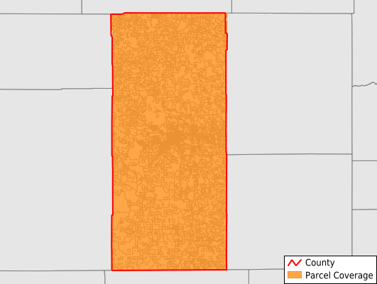 Campbell County Wyoming GIS Parcel Data Download Coverage