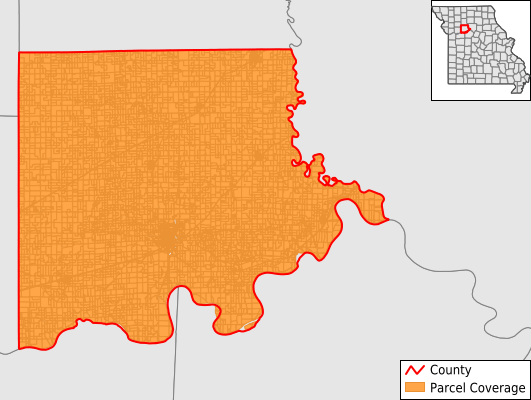 Carroll County Missouri GIS Parcel Data Download Coverage