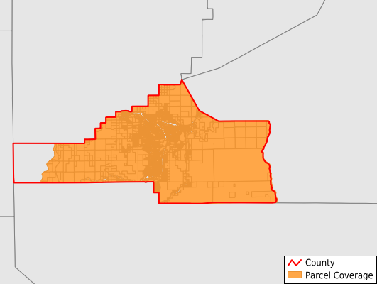 Carson City County Nevada GIS Parcel Data Download Coverage
