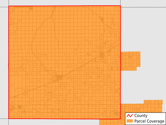 Carson County Texas GIS Parcel Data Download Coverage