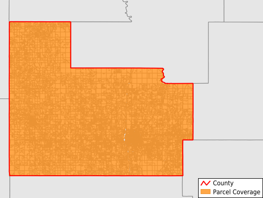 Carter County Oklahoma GIS Parcel Data Download Coverage