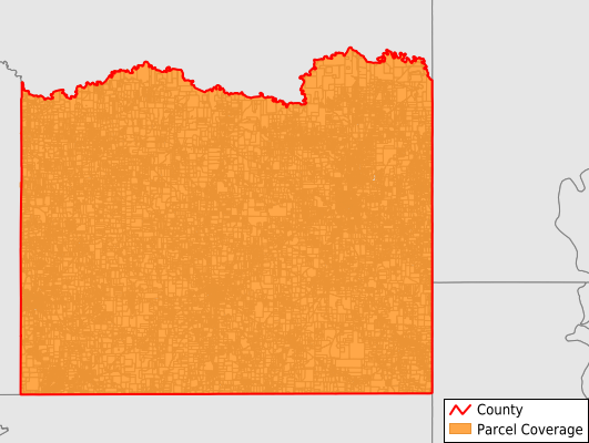 Cass County Texas GIS Parcel Data Download Coverage