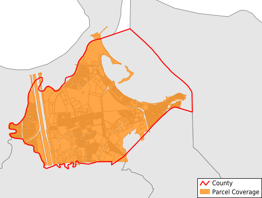 Cataño Municipio Puerto Rico GIS Parcel Data Download Coverage