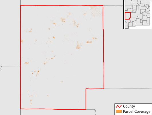 Catron County New Mexico GIS Parcel Data Download Coverage