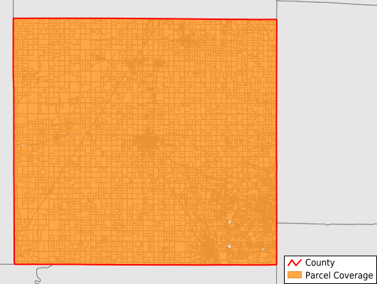 Cherokee County Kansas GIS Parcel Data Download Coverage