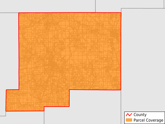 Chickasaw County Mississippi GIS Parcel Data Download Coverage