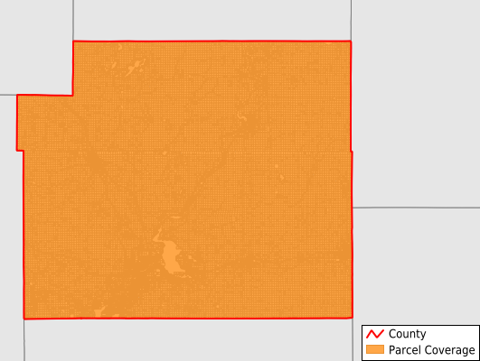 Chippewa County Wisconsin GIS Parcel Data Download Coverage
