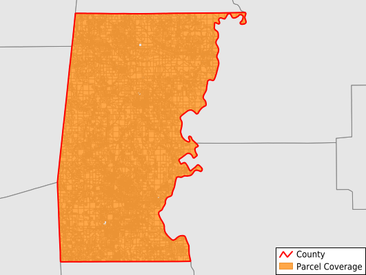 Choctaw County Alabama GIS Parcel Data Download Coverage
