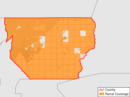 Churchill County Nevada GIS Parcel Data Download Coverage