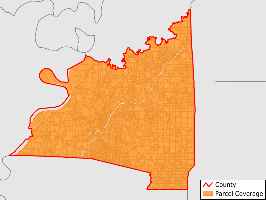 Claiborne County Mississippi GIS Parcel Data Download Coverage